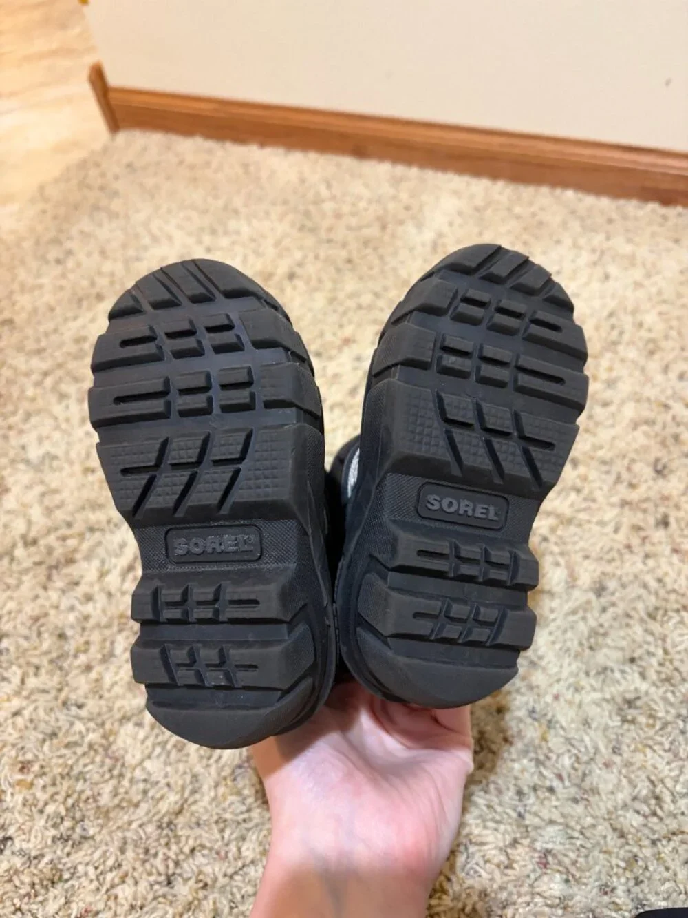 Sorel Youth Cub Kids Winter Snowboots Snow Boots Black